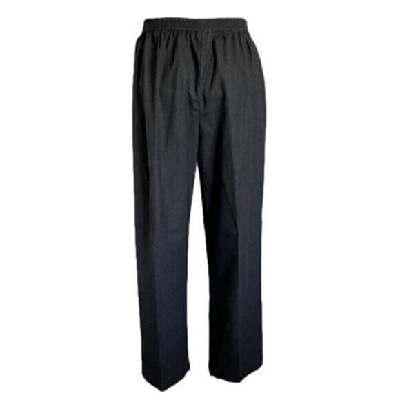 Eskandar Gray Pull-on Wool Cashmere Wide Leg Pants - Large 🇬🇧 - Picture 9 of 12